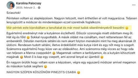 Palocsay Karolina